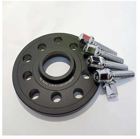 Spurverbreiterungen Für VW Für Amarok Spurverbreiterungen Erweitern Kit 5x120 Hubcentric 65,1mm Auto Aluminium Adapter 1 Stück Spurverbreiterung(1 piece 20mm)