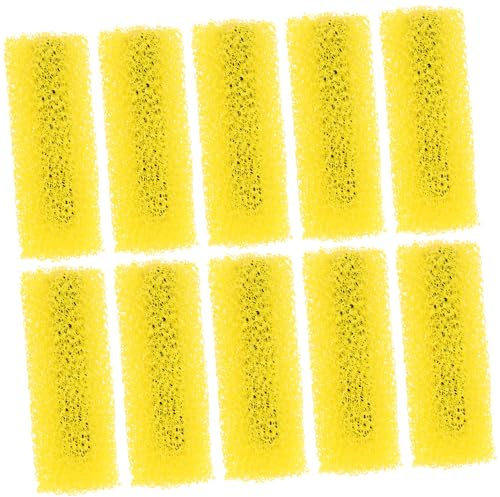 Hemobllo 10pcs Textured Paint Roller Covers Refillable Sponge Brush for Drywall Ceiling Wall Painting