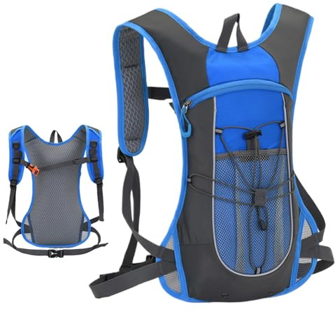 Snowboard-Rucksack, Wandern, Trinkrucksäcke – wasserdicht, atmungsaktiv, reflektierende Streifen, Skitagesrucksäcke für Outdoor-Wandern, Radfahren, Wettbewerb