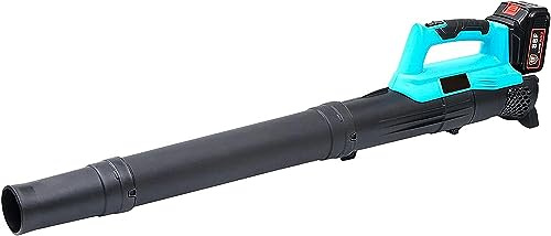 XSDAJSD Soffiatore d'Aria, soffiatore d'Aria Elettrico al Litio da 900 W e 18000 Giri/min, soffiatore da Neve Industriale Senza Fili per Uso Domestico, Grande capacità, 1500 mAh