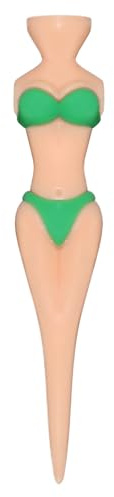 Gihioue Golf Tees för män | Bikini Golf Tee – golftillbehör för nybörjare golfare kvinnor män plats träning trädgård inomhus