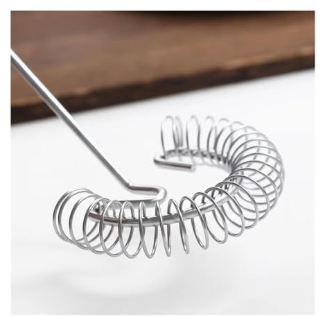 Frusta A Mano Frusta for uova for frullatore domestico da 5 pezzi | Utensili da cucina for mescolare la crema in acciaio inossidabile con frullino a mano