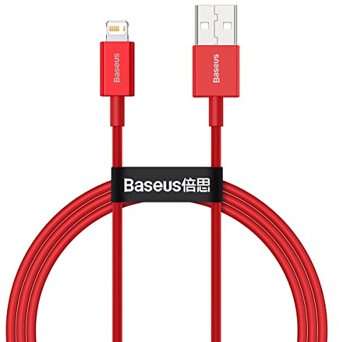 Baseus Lightning Superior Series cable, Fast Charging, Data 2.4A, 1m
