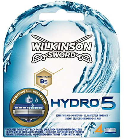 Wilkinson Sword Hydro 5 Rasierklingen für Herren Rasierer 4 St