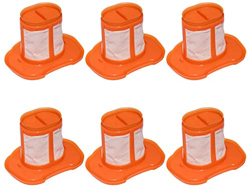 6 Pack HHVKF10 Filter Compatible with Black and Decker Models HHVK515BPF07, HHVK320J10, HHVK320J61, HHVK320JZ01, HHVK415B01, HHVK515J00, HHVK515J00FF, HHVK515JP07