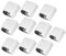 Interruttore Intelligente, 10 PCS, WiFi Smart Switch 2-Way, 2.4G WiFi, APP Control, Funziona con Alexa, Google Home Assistant