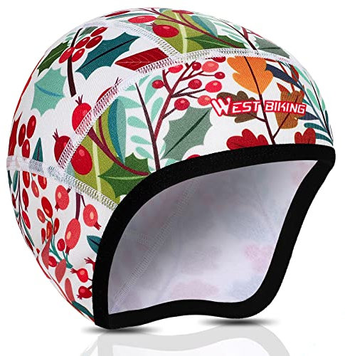 ICOCOPRO Fahrrad Mütze Winter Kinder | Wintermütze Fahrradmütze unter Helm | Sportmütze Helm Unterziehmütze | Bike Warm Cap Winddichte | Radmütze Laufmütze Kinder Unisex für Alle Outdoor Aktivitäten