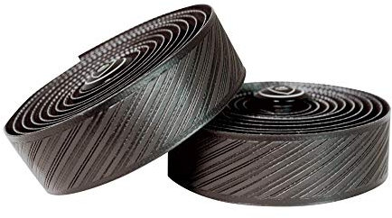 SILCA Cuscino Lenkerband Rennrad | Superklebriges, extra dickes Lenkerband | 2,5 mm und 3,75 mm dick | Kit mit extra dünner Butterfly-Klemmenabdeckung und Aluminium-Endstopfen – Schwarz