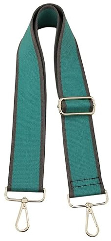 Verstellbarer Schultergurt Taschengurt für Taschen,71-125cm 5cm Breit Schulterriemen Umhängegurt Taschenriemen Mädchen DIY Zubehör Taschenhenkel Umhängegurt Für Taschen Handtaschen,Grün Grau