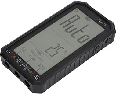 Multimètre Numérique Portable FS8233 – Compteur de Courant de Tension à Condensateur avec Grand écran | Testeur Portable Précis pour les électriciens et les Amateurs de Bricolage