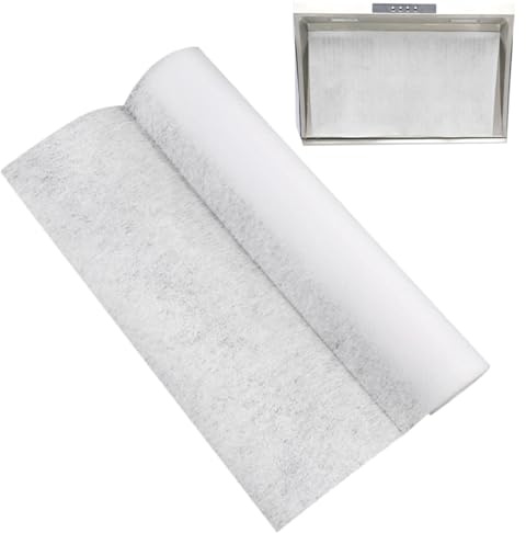 Anti-Oil Filter Paper – 10m Nonwoven, Grease Absorbing Roll | Kitchen Ventilation Sheet, Fume Trap Replacement for Range Hood Maintenance, Cooking Area Cleanliness, or Household Use