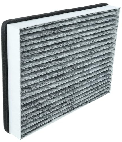 vhbw Activated Carbon Filter Replacement for Miele 20228038, DKF 36-P for Cooker Hood