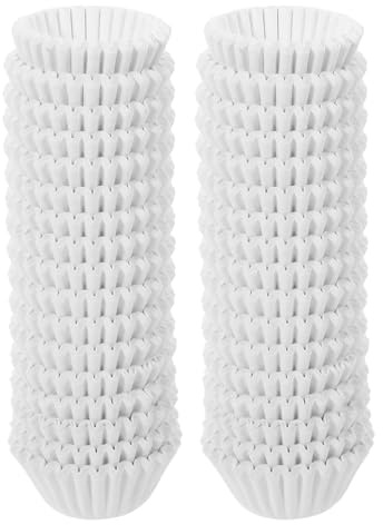 BESPORTBLE 1000 piezas Papel para Magdalenas y Cupcakes Desechable Unidades Base Apto para Repostería Navideña Muffins y Resistente la Grasa Papel Alimentario Seguro para Hornear y Fiestas