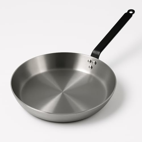 Samuel Groves 11-Inch Deep Frying Pan | 400 Series Aluminium Skillet | Fast & Even Heating, Lightweight, Durable | Ideal for Sautéing, Stir-Fry, Shallow Frying | Ergonomic Handle