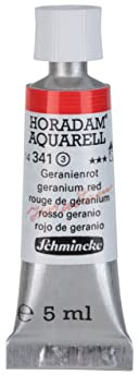 Schmincke - HORADAM® AQUARELL - finest artists' watercolours, geranium red - 5 ml
