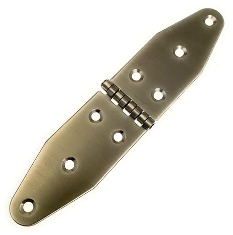 ARBO-INOX- Scharnier - Edelstahl - rostfrei - lange Form -180mmx40mm