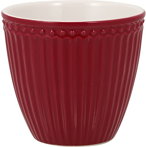 GreenGate Latte Cup Alice Claret red