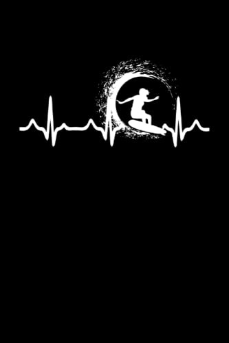 Surfen als Hobby: Wellenreiten & Urlaubsnotizen: DIN A5 Ähnl. Format - 120 Linierte Seiten