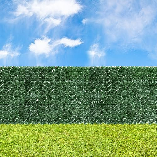 Best Artificial (TM Aspire Ivy Leaf Screening 3m x 2m Privacy Hedging Wall Landscaping Garden Fence (4 rolls of 3m x 0.5m Ivy Screening)