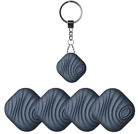 Nutale Findthing Localizzatore Trova Oggetti Blu Smarriti e Chiavi con App per Cani, Bambini, Gatti, Bagagli, Portafogli, Batteria Sostituibile Impermeabile (4)