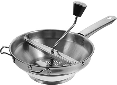 DOITOOL 1Pezzi Schiacciapatate Manuale in Acciaio per Purè e Verdure per Facile da Usare Elettricità per Cucina per