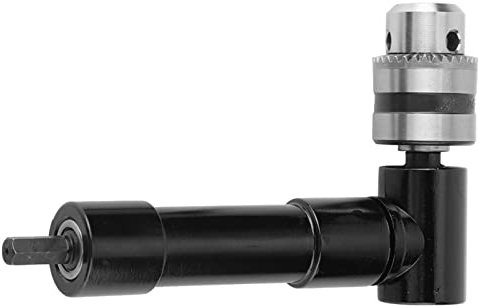 LOCADENCE Adaptador de taladro en ángulo de 90 grados, portabrocas de ángulo recto, adaptador de taladro, soporte de broca de extensión
