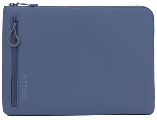 Golla laptopväska/vattentät laptopfodral av neopren/för MacBook, Asus och andra bärbara datorer/elegant laptopfodral/dragkedja med neoprenbelägg/15 tum/fotogen