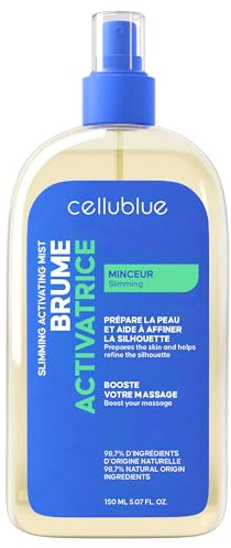 Brume Activatrice Minceur Cellublue – Amplificateur Naturel Brûleur de Graisse – Spray Amincissant avec Ginkgo et Wakamé – Conçu spécifiquement pour l’Appareil Minceur Électrique