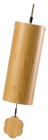 Holzwinde 8 Note Garten Terrasse Harmonische Glocken Musikalische Winde Glocken Holz Textur Für Gartenwind Glockenspiel Für Schallheilung