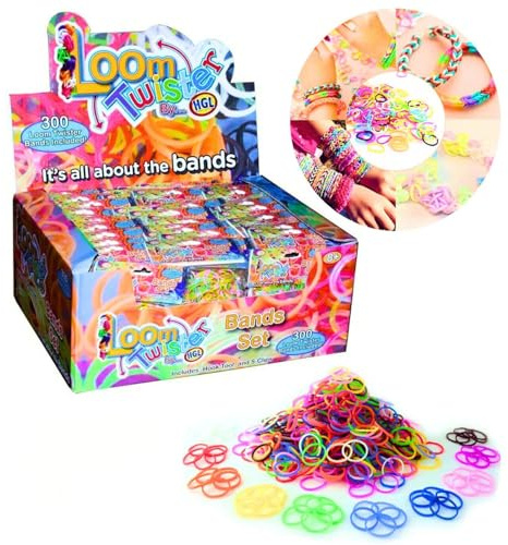 Faboer Loom Bands, 14,400+ Loom Bands Kit, Multi Color Looms Twist Rubber Band with Letters, Beads and Storage Boxes, DIY Friendship Bracelet Making Set, Suitable for Birthdays, Christmas Gifts