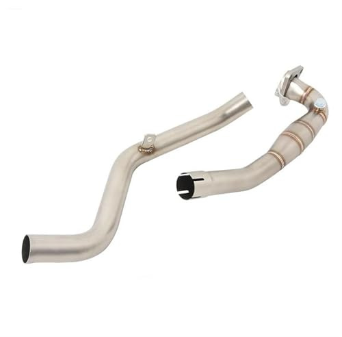Tubo di Collegamento dello Scarico Tubo di Scarico per Moto Completo Tubo Anteriore Collegamento Silenziatore Originale per X-ADV 750 X ADV750 XADV 750 2017-2024(Type A)