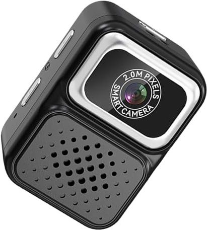 VBESTLIFE Cámara de Llaves, Cámara Digital Retro Portátil Full HD 1080p con 3 Filtros y Carga de Tipo C, para Grabación de Estudio de Viaje (Black)
