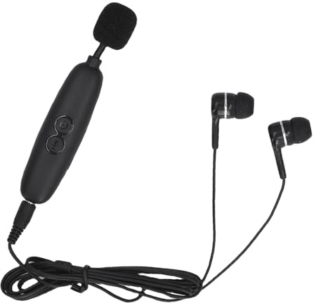 Sxhlseller Écouteurs avec Amplificateur de Son pour Personnes âgées, Amplificateurs Auditifs Réglables avec Clip de Collier, Dispositif D'amélioration du Son de Réduction du Bruit