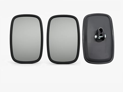 2x Specchio Specchietto Retrovisore Esterno Universale 26cm x 17cm Destro o Sinisto Omologato E4 per Trattore Camion Carrello Elevatore Furgone Macchine Agricole