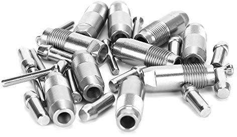 Hühnertränke mit 10 Edelstahl - Trinknippeln, Automatische Wasserzufuhr, Rostfrei und Langlebig - Wassersparend, Einfach Installation, Für Geflügel und Hühner
