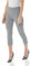 Roman Originals Cropped Trousers for Women UK Ladies Capri Leggings Summer Pants Short Crop Stretch 3/4 Length Three Quarter Pedal Pusher Clothes Elasticated Bengaline Cut Off - Light Grey - Size 10