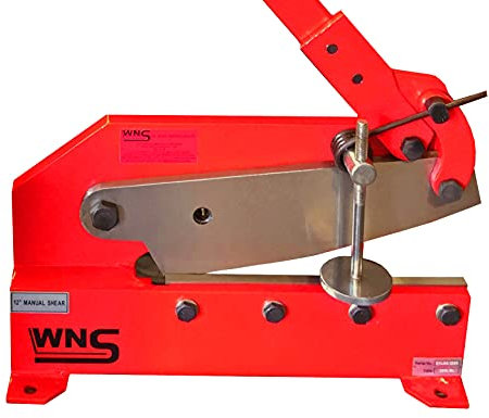 WNS Metal Lever Cropper Cutter Shear Guillotine 300mm 12 Blade Steel Flat Round