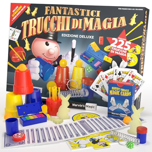 Marvin's Magic Set Magia per Bambini - 225 Trucchi Magici - 8+ Anni