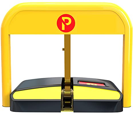 BEESOM Barrera Parking, Barrera de Estacionamiento Automática, Resistencia de Alta Presión de Bloqueo de Estacionamiento, Bolardos Parking