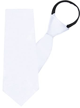 Keyoung Krawatte Schwarz Herren Krawatten,Vorgebundene verstellbare Krawatten mit Reißverschluss,Schwarze Krawatte Herren elegante Hochzeitskrawatten für Büro oder Feiertagsveranstaltungen