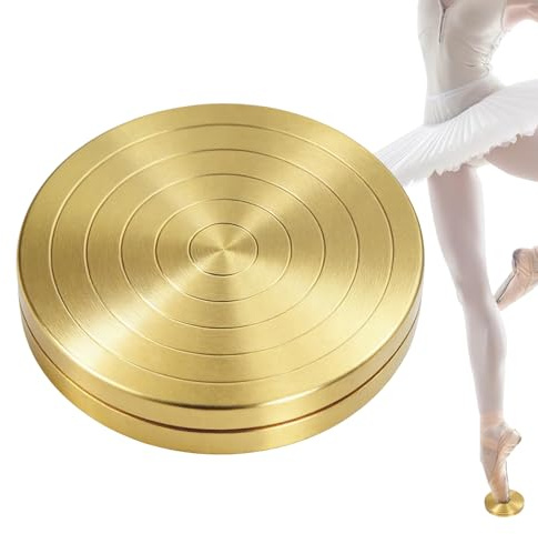 Disco Girevole per Balletto in Metallo - Pirouette e Attrezzo per Allenare l'Equilibrio,Disco Per Allenamento 'Equilibrio - Per Bambini, Adulti, Ragazze, Ginnaste e