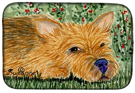 Caroline's Treasures SS8862DDM Norwich Terrier - Esterilla Escurridor de Bayetas, 35,5 x 53 cm, Multicolor