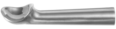 HENDI Eislöffel Stöckel, geeignet für Geschirrspüler, Eislöffel, Eiscreme Löffel, 1/24, ø51x120mm, Aluminium