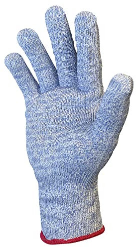 Stahlnetz Schnittschutzhandschuh CUTGUARD Bluetouch Gripper, EN388, ANSI 6 Größe S, 1 Stück