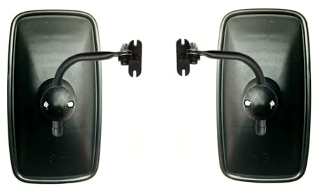 2 x MelTruck sidospegel 290 x 160 mm ø15-28 universal spegelhållare arm set