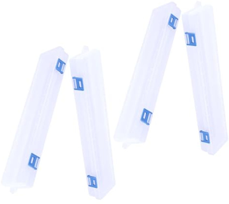 TOPPERFUN Transparente Tragbare Malpinselbox Mit Schnallendesign Klarer Organizer Für Aquarell- Und Ölpinsel Praktische Aufbewahrungsbox Für Künstler Und Studenten