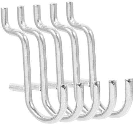 Healeved 20stücke Metall-stecktafelhaken Für Wände Haken Zum Aufhängen Von Stecktafeln Stecktafelzubehör Aus Metall Haken Zum Aufhängen Stecktafel-organizer-haken