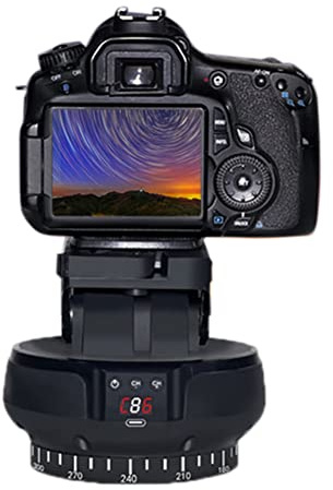 Kochenty YT-1200 Auto Motorisierter Kopf 360 Grad Panorama Stabilisator Fern Bedienung für die Handy Phonekamera VS