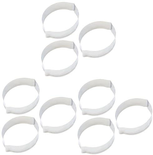 DECHOUS Lot De 3 Emporte-pièces Antiadhésifs En Forme De Citron En Acier Inoxydable Pour Gâteaux Fondants Biscuits Et Faciles À Nettoyer 3 Pièces X 3