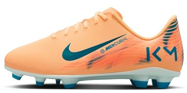 Nike Jr Vapor 16 Club Km FG/MG Botas de Fútbol, Melon Tinta/Neo Turq/Igloo, Talla 35 EU, Melon Tint Neo Turq Igloo, 35 EU